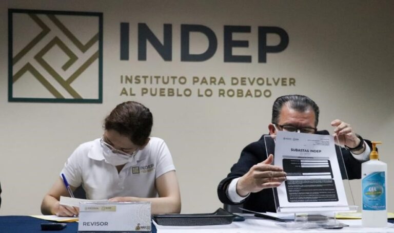 El Instituto para Devolver al Pueblo lo Robado recauda 29.5 mdp por subastas durante el mes de mayo￼