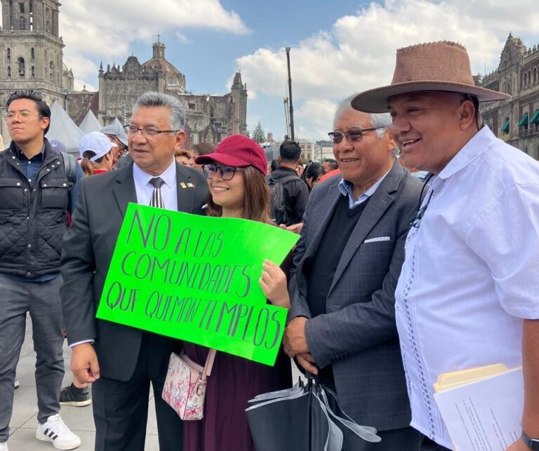 Frenar Persecución de Fieles en Oaxaca, Puebla y Chiapas, Demandan Comunidades de Religión Cristiana