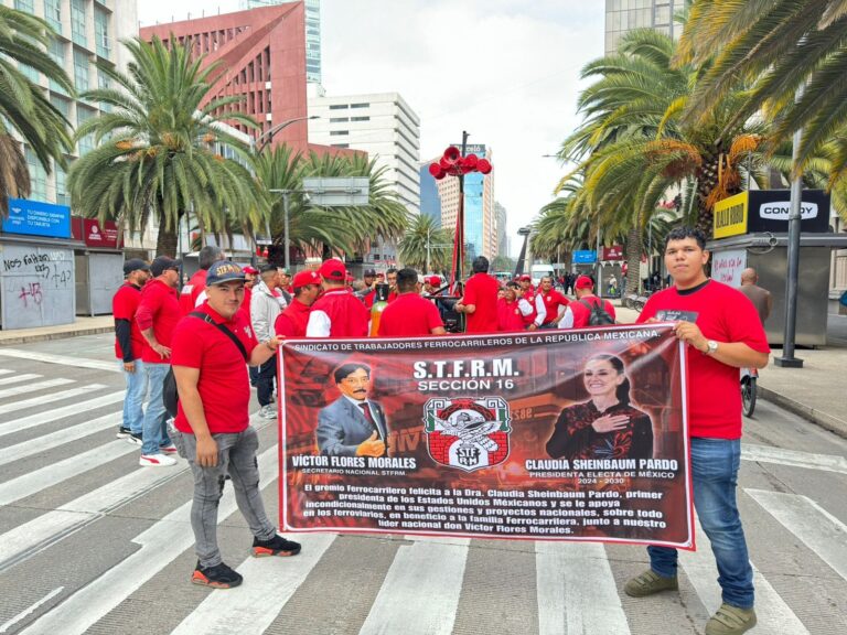 Se Consolidará, Desarrollo Ferroviario en el Gobierno de Claudia Sheinbaum: STFRM