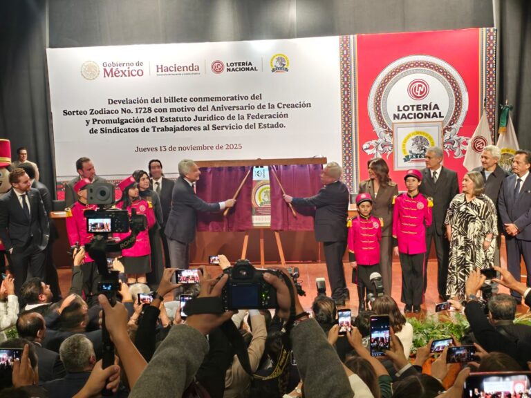 Devela Lotería Nacional, Billete Conmemorativo por el 87 Aniversario de la Central FSTSE