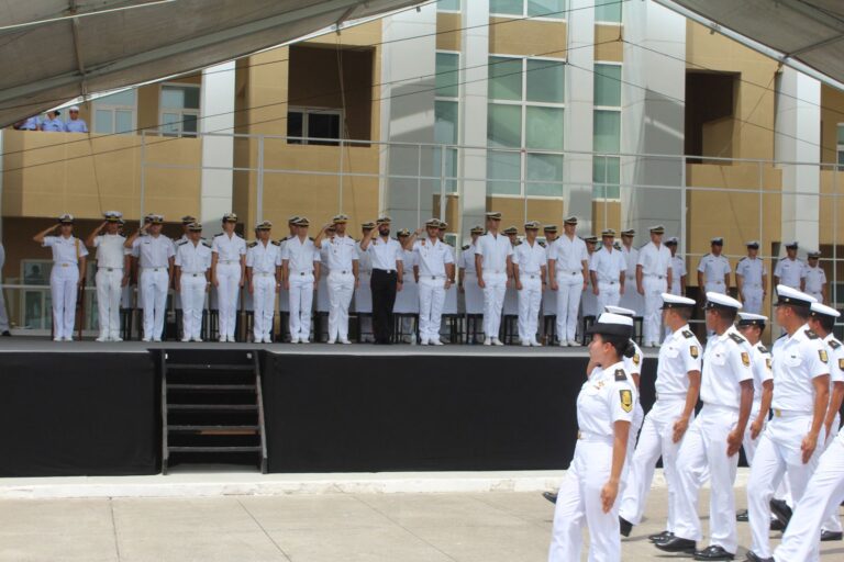 La Heroica Escuela Naval Militar en Veracruz, Recibió la Visita de Guardiamarinas